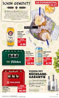Veltins im Kaufland Prospekt "Hier bin ich richtig" mit 75 Seiten (Soest)