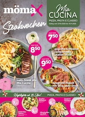 mömax Möbel & Einrichtung Prospekt der aktuellen Woche mit 2 Seiten, gültig von 27.10.2025 bis 15.11.2025, in Andernach und Umgebung Aktueller mömax Möbel & Einrichtung Prospekt in Andernach und Umgebung, "Mia Cucina - Steakwochen" mit 2 Seiten, 27.10.2025 - 15.11.2025