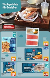 Schollenfilet Angebot im aktuellen REWE Prospekt auf Seite 20