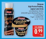 Aktuelles High Protein Pudding Angebot bei Marktkauf in Coburg ab 0,99 €