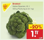 Brokkoli im aktuellen Netto Marken-Discount Prospekt