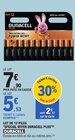 Lot de 12 piles aa special offer plus - DURACELL en promo chez E.Leclerc Vitry-sur-Seine à 5,53 €