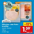 Hähnchenbrustfilet im Angebot bei Netto Marken-Discount in Mettmann Hähnchenbrustfilet Angebote bei Netto Marken-Discount Mettmann für 1,39 €