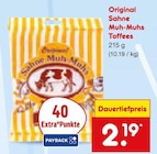 Aktuelles Original Sahne Muh-Muhs Toffees Angebot bei Netto Marken-Discount in Wuppertal ab 2,19 €