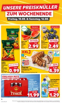 Tyskie im Kaufland Prospekt "KNÜLLER" mit 56 Seiten (Essen)