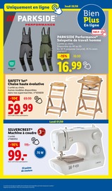 Chaise Haute Bébé Angebote im Prospekt "Le vrai prix des bonnes choses" von Lidl Chaise Haute Bébé Angebote im Prospekt "Le vrai prix des bonnes choses" von Lidl auf Seite 25