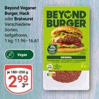 Veganer Burger im Angebot bei GLOBUS in Erlangen Veganer Burger Angebote von Beyond bei GLOBUS Erlangen für 2,99 €