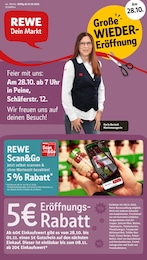 REWE Prospekt für Peine mit 34 Seiten REWE Prospekt für Peine: "Dein Markt", 34 Seiten, 27.10.2025 - 01.11.2025