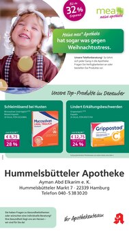 Aktueller mea - meine apotheke Prospekt "Unsere Dezember-Angebote" Seite 1 von 4 Seiten für Hamburg