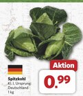 Spitzkohl bei combi im Berge Prospekt für 0,99 €