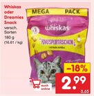 Snack im Angebot bei Netto Marken-Discount in Wilhelmshaven Snack Angebote von Whiskas bei Netto Marken-Discount Wilhelmshaven für 2,99 €