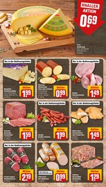 Leberwurst Angebote im Prospekt "Dein Markt" von REWE auf Seite 13