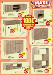 Promos Commode dans le catalogue "MAXI anniversaire !" de Maxi Bazar Commode en promo dans le catalogue Maxi Bazar à la page 3