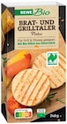 Brat- und Grilltaler von REWE Bio für 2,39 € bei REWE im Angebot Brat- und Grilltaler von REWE Bio im aktuellen REWE Prospekt