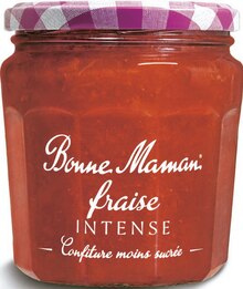 Alimentation - Bonne maman dans le catalogue Géant Casino Confiture fraise intense - Bonne maman à 1,20 € en promo chez Géant Casino
