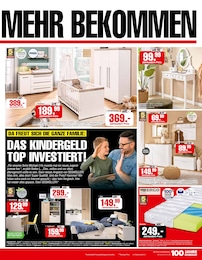 Segmüller Kinderbett im Prospekt 