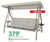Balancelle Lora 3/4 places - Mr. Bricolage à Arles Balancelle Lora 3/4 places en promo chez Mr. Bricolage Arles à 379,00 €