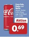 Aktuelles Coca-Cola Angebot bei combi in Lippstadt ab 0,69 €