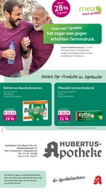 Aktueller mea - meine apotheke Apotheken Prospekt in Rudersberg und Umgebung, "Unsere September-Angebote" mit 4 Seiten, 01.09.2025 - 30.09.2025