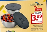 Vorratsdosenset von Küchenprofi im aktuellen Segmüller Prospekt für 3,99 €