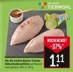 Für die leichte Küche! Frische Hähnchenbrustfilets Angebote von INITIATIVE TIERWOHL bei Marktkauf Freiburg für 1,11 €