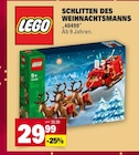 Aktuelles Schlitten des Weihnachtsmanns Angebot bei E center in Darmstadt ab 29,99 €