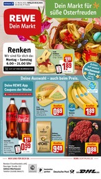 REWE Prospekt "Dein Markt" für Oberhausen, 33 Seiten, 18.03.2024 - 23.03.2024