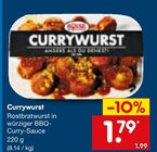 Currywurst im Angebot bei Netto Marken-Discount in Remscheid Currywurst Angebote bei Netto Marken-Discount Remscheid für 1,79 €