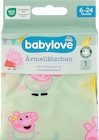Ärmellätzchen Peppa Pig im Angebot bei dm-drogerie markt in Berlin Ärmellätzchen Peppa Pig Angebote von babylove bei dm-drogerie markt Berlin für 5,25 €