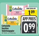 feuchtes Toilettenpapier im EDEKA Prospekt feuchtes Toilettenpapier von Cottonelle im aktuellen EDEKA Prospekt für 0,99 €