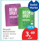 Aktuelles Waschmittel Angebot bei budni in Hamburg ab 3,49 €