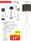LED-Akku-Tischleuchte Antigua im Hellweg Prospekt LED-Akku-Tischleuchte Antigua von Flector im aktuellen Hellweg Prospekt für 12,79 €