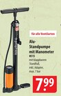 Alu-Standpumpe mit Manometer Angebote von Prophete bei famila Nordost Gifhorn für 7,99 €