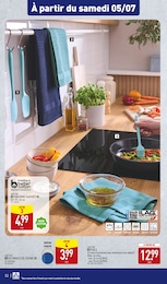 Prix et réduction Poêle dans le prospectus Aldi en cours Offre Poêle dans le catalogue Aldi du moment à la page 52
