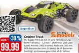 Crusher Truck im Angebot bei Kaufhaus Stolz in Neumünster Crusher Truck Angebote von df models bei Kaufhaus Stolz Neumünster für 99,99 €
