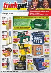 Aktueller Trinkgut Getränkemarkt Prospekt in Aldenhoven und Umgebung, "Aktuelle Angebote" mit 6 Seiten, 28.04.2025 - 03.05.2025