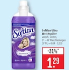 Ultra Weichspüler Angebote von Softlan bei Marktkauf Aschaffenburg für 1,29 €