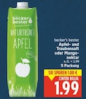 Apfel- und Traubensaft von becker's bester für 1,99 € bei E center im Angebot Apfel- und Traubensaft von becker's bester im aktuellen E center Prospekt