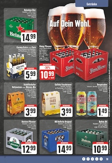 Bier im EDEKA Prospekt "Aktuelle Angebote" mit 24 Seiten (Witten)