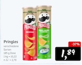Aktuelle Pringles Angebote bei Konsum in Dresden Aktuelles Pringles Angebot bei Konsum in Dresden ab 1,89 €
