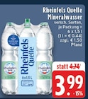 Rheinfels Quelle Mineralwasser bei E center im Stolberg Prospekt für 3,99 €
