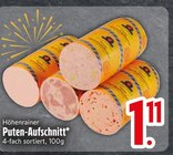 Puten-Aufschnitt Angebote von Höhenrainer bei EDEKA Ravensburg für 1,11 €