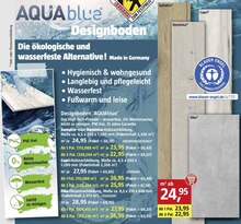 BAUHAUS Bergisch Gladbach - Designboden 'AQUAblue' Designboden 'AQUAblue' Angebot bei BAUHAUS Bergisch Gladbach im Prospekt "Richtig gut macht richtig glücklich"