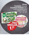 Frischkäse oder Frischkäse Portionen von Bresso im aktuellen V-Markt Prospekt für 1,11 €
