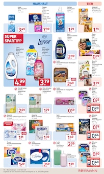 Weichspüler im aktuellen Rossmann Prospekt (Salzgitter) Weichspüler im Rossmann Prospekt "Mein Drogeriemarkt" mit 22 Seiten (Salzgitter)