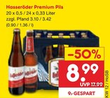 Premium Pils Angebote von Hasseröder bei Netto Marken-Discount Wolfenbüttel für 8,99 €