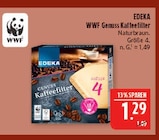 Aktuelle Kaffee Angebote bei Marktkauf in Coburg Aktuelles WWF Genuss Kaffeefilter Angebot bei Marktkauf in Coburg ab 1,29 €