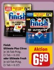 Ultimate Plus Citrus Angebote von Finish bei REWE Oranienburg für 6,99 €