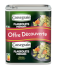 Flageolets préparés "Offre Découverte" - CASSEGRAIN dans le catalogue Carrefour Market