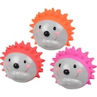 Promo Jouet Chien - Flamingo sting hérisson latex x1 - 8,5 x 8 x 7,5 cm - coloris aléatoire à 6,49 € dans le catalogue Médor et Compagnie à Tours
